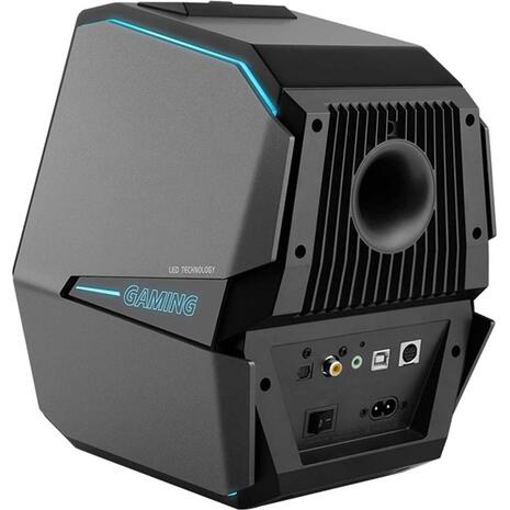 Ασύρματα Ηχεία Υπολογιστή Edifier G5000 2.0 με RGB Φωτισμό και Bluetooth Ισχύος 88W σε Μαύρο Χρώμα